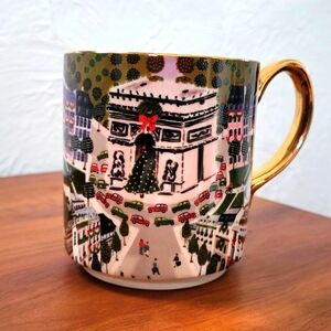 Anthropologie Holiday In The City Series Noel A Paris Coffee Christmas Mug